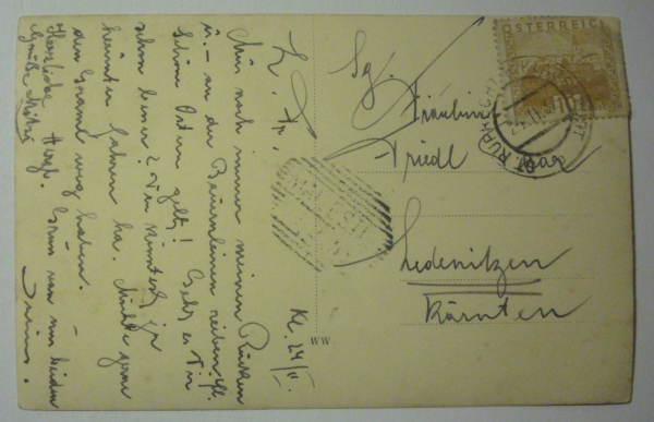 Ansichtskarte Waldlichtung (1932)